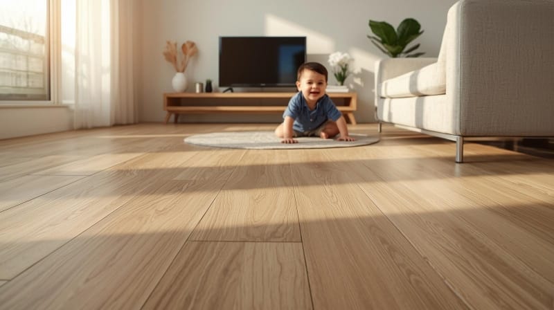 lantai motif kayu awet dan tahan air untuk rumah minimalis modern